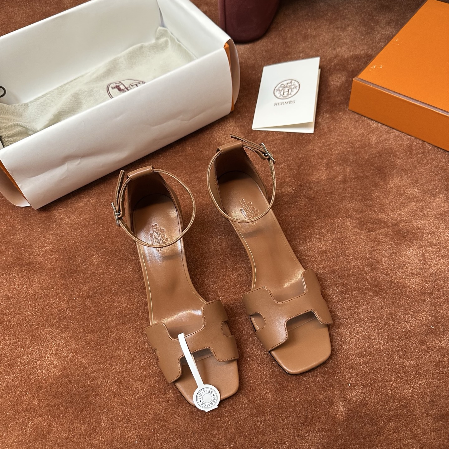 HERMES JOY 70 샌들 힐 (+3color)