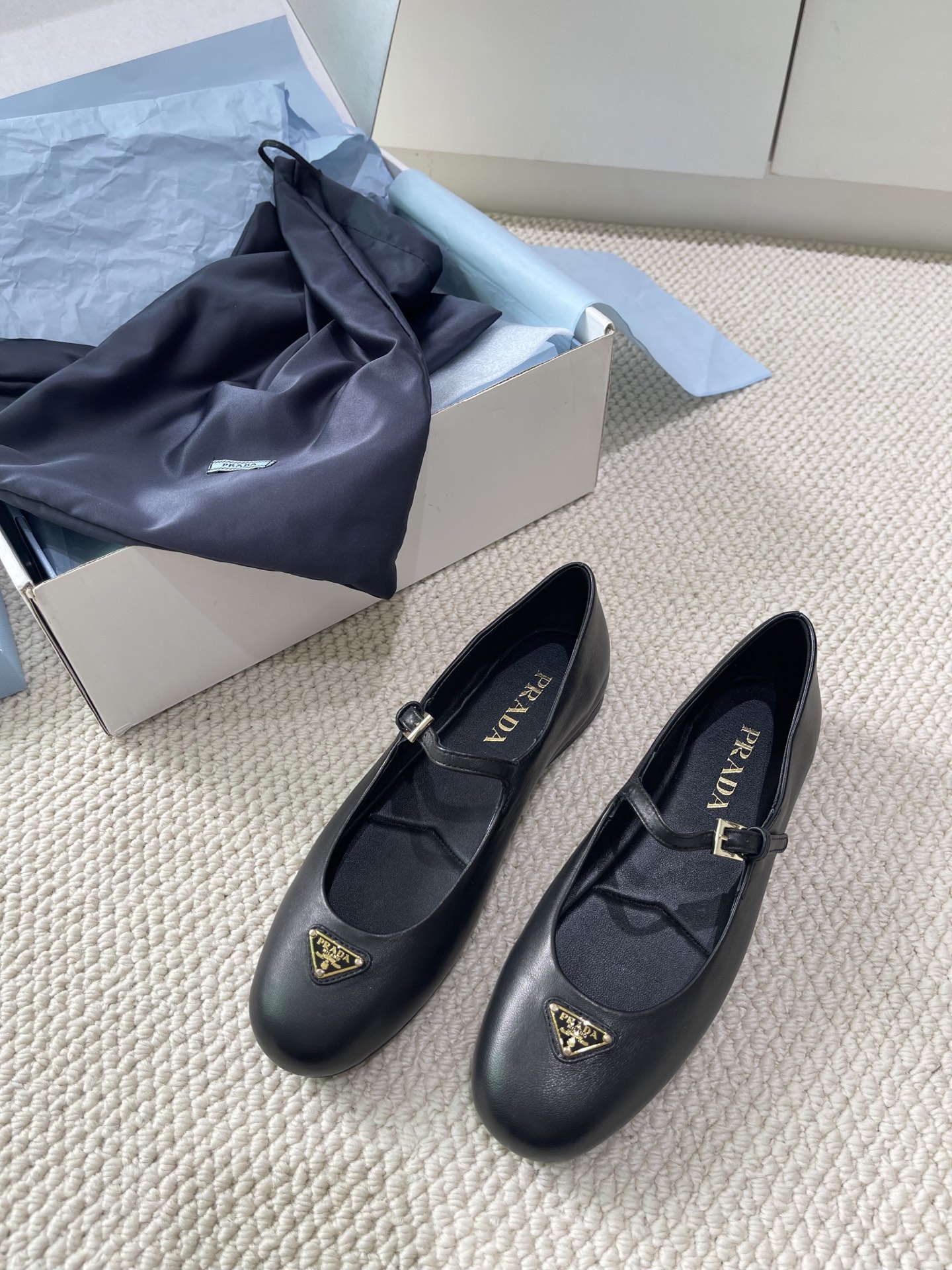 PRADA 메리제인 플랫 (+4color)