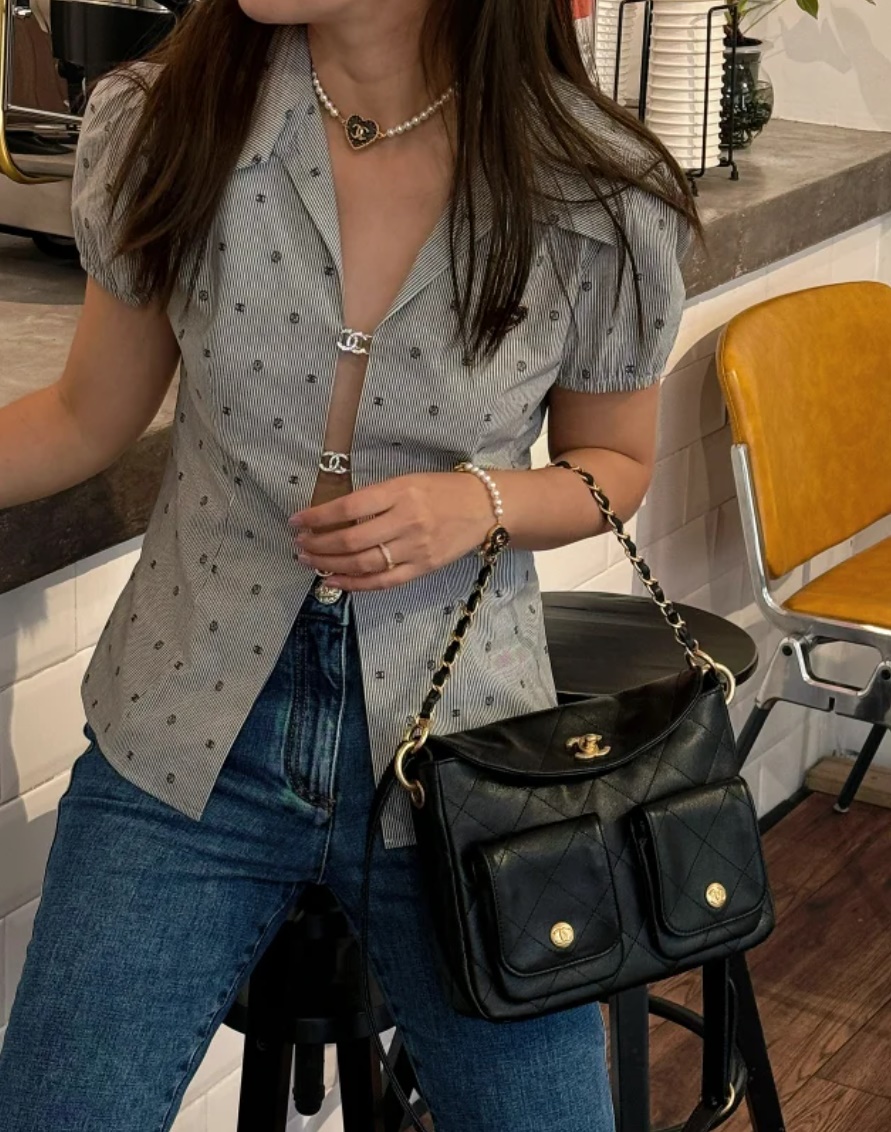 Chanel Two-pocket Hobo(+premium)