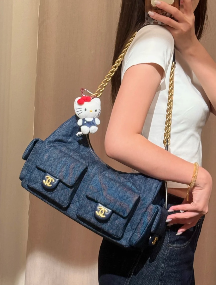 CHANEL 25 Demim Hobo (+premium)