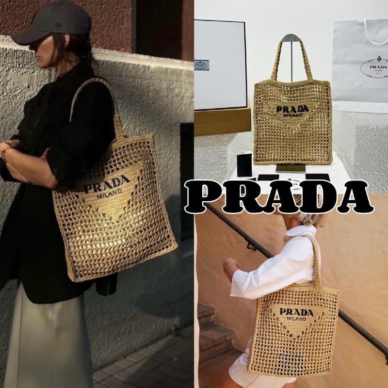 PRADA Lafia Tote Bag