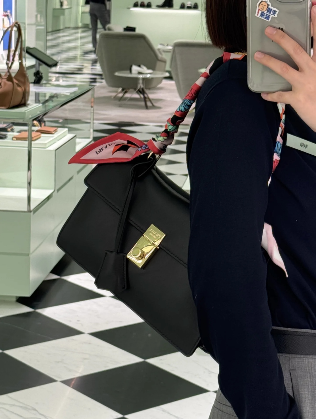 PRADA Soft Sound Bag