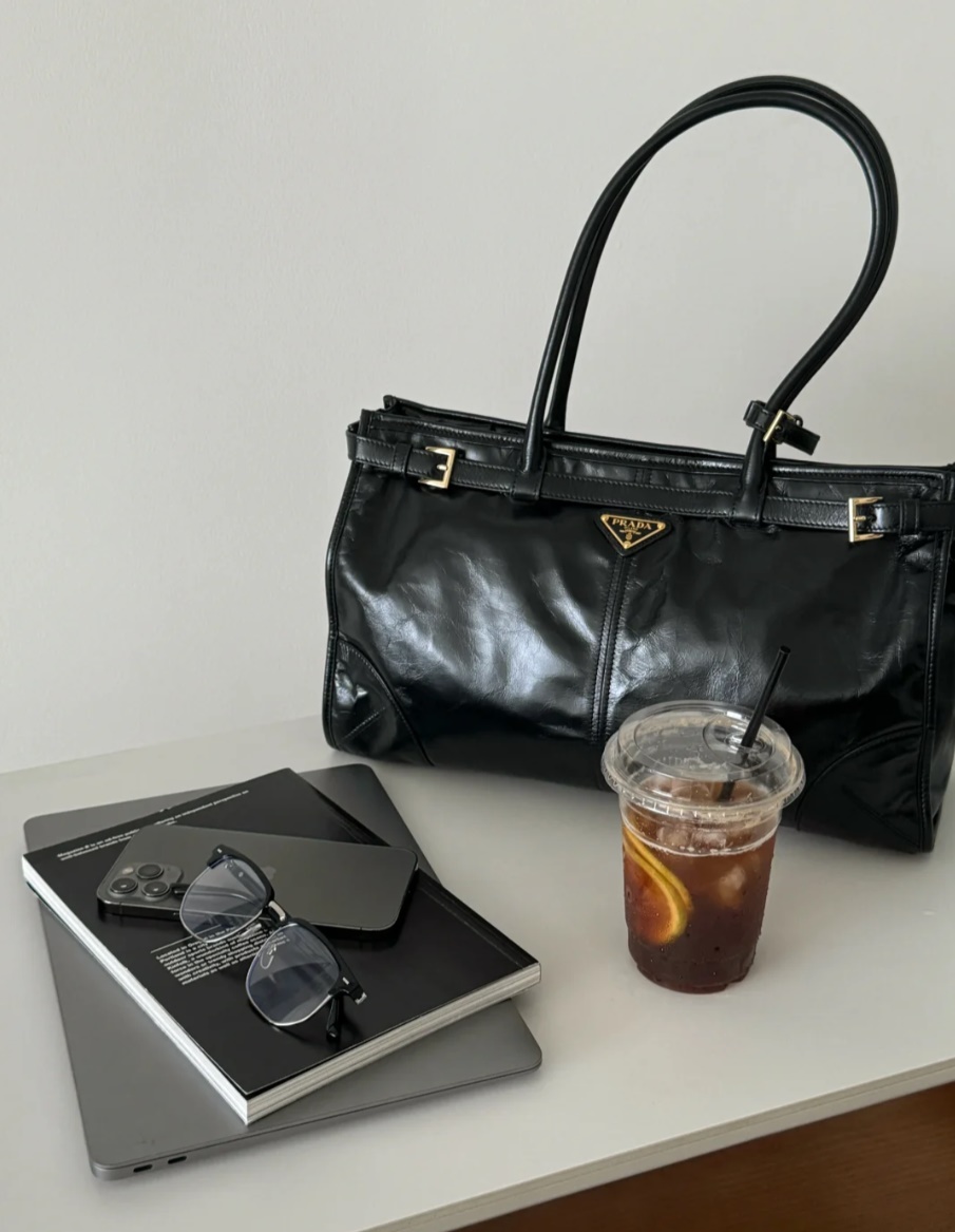 PRADA Lux Soft Medium Bag