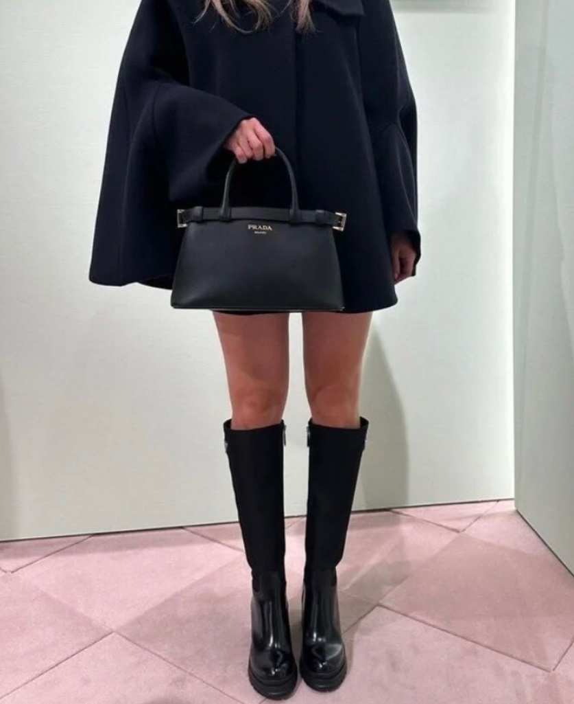 PRADA Small Buckle Bag