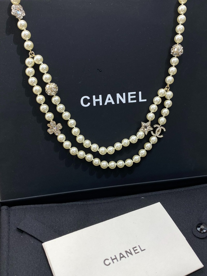 CHANEL 샤넬  롱 네크리스 목걸이