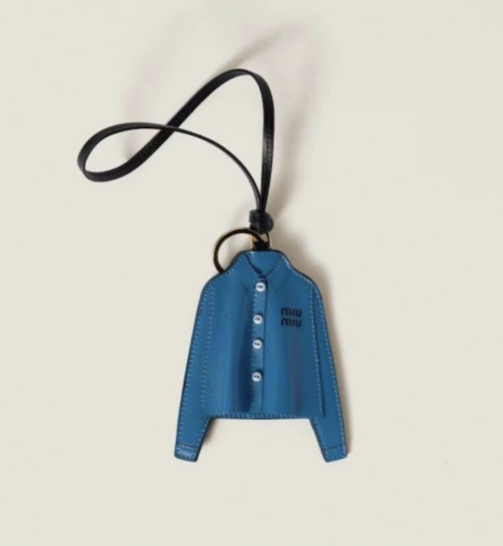 Miumiu미우미우 셔츠 백참 키링