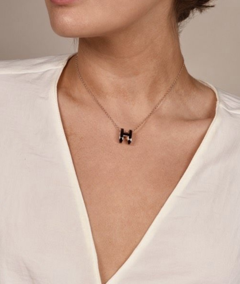 HERMES 에르메스 캔디팝 목걸이