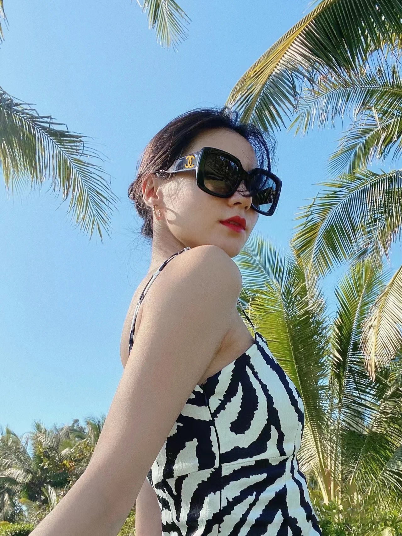 CHANEL 샤넬cc 선글라스