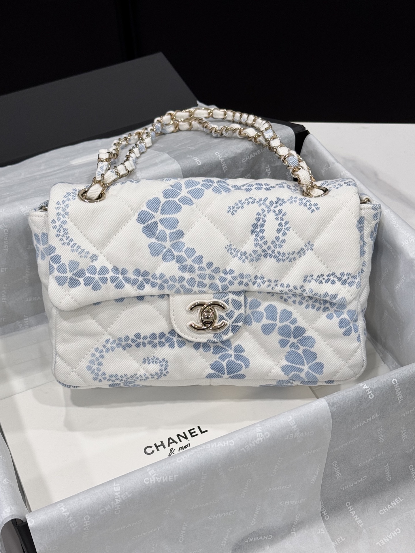 CHANEL COCO BEACH FLAP BAG