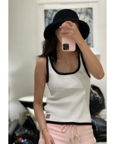 CHANEL 샤넬 CC로고 나시