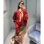 Miumiu 미우미우 스트라이프 오버 긴팔티