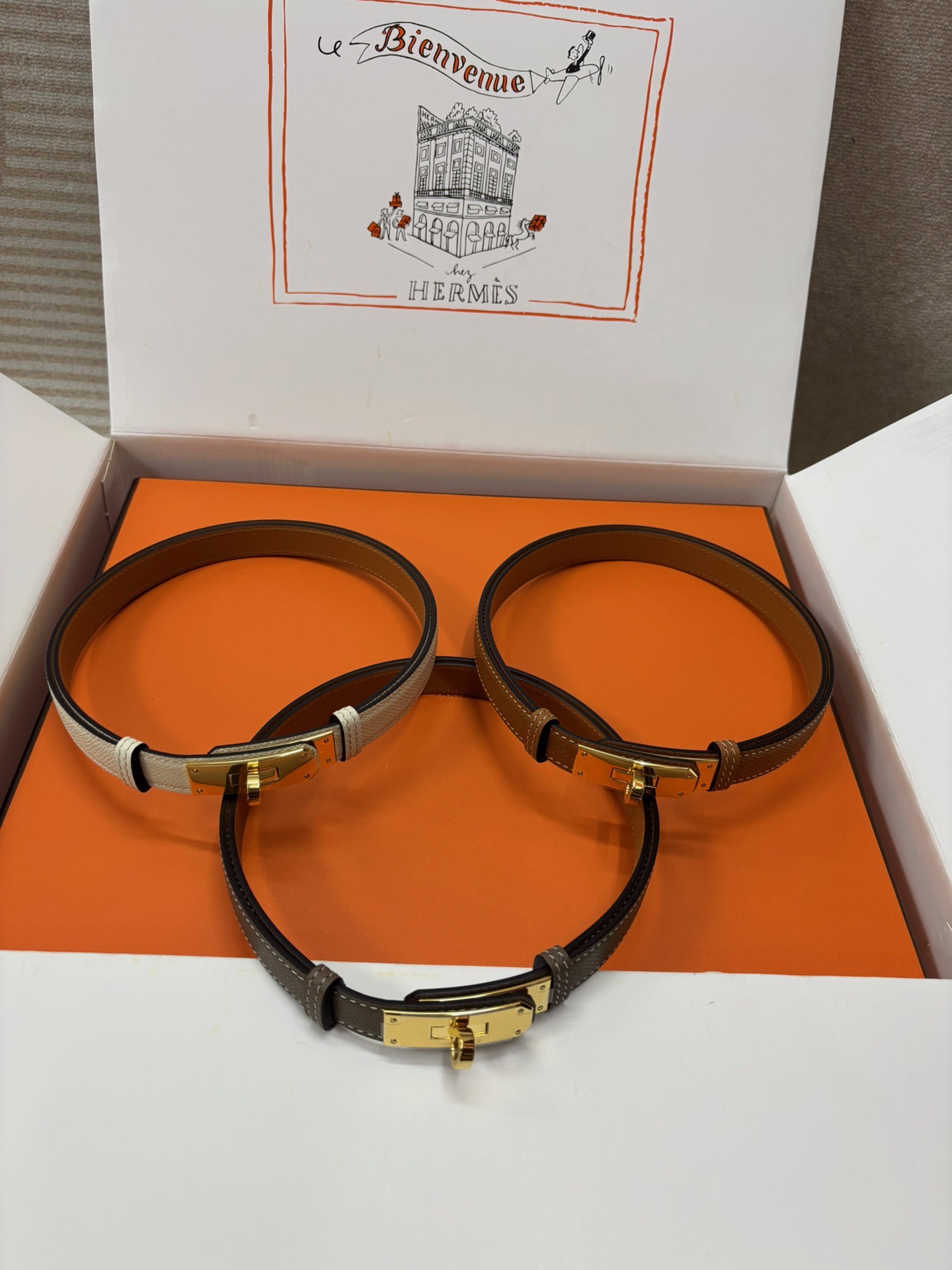 HERMES 에르메스 켈리 벨트(+Hand made)