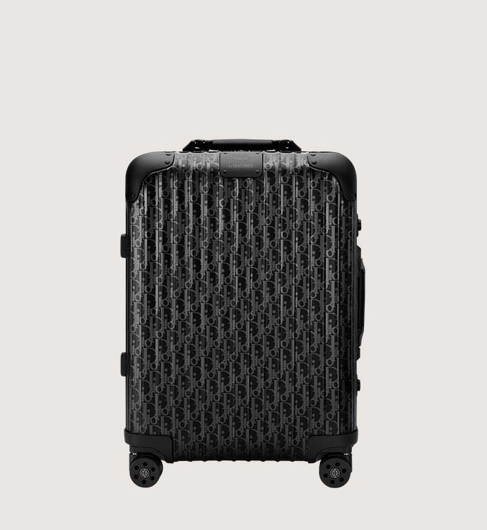 Rimowa x Dior  리모와 디올 블랙 카빈 수트 케이스