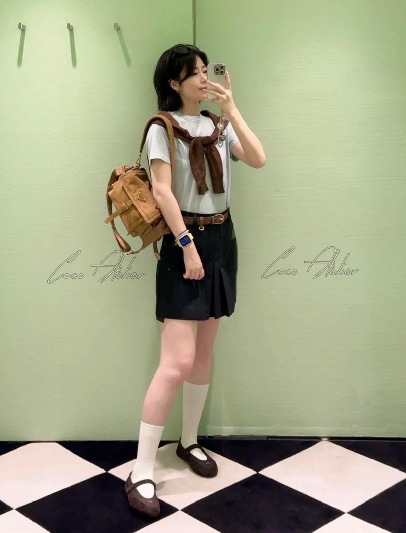 PRADA 프라다 메리제인 플랫