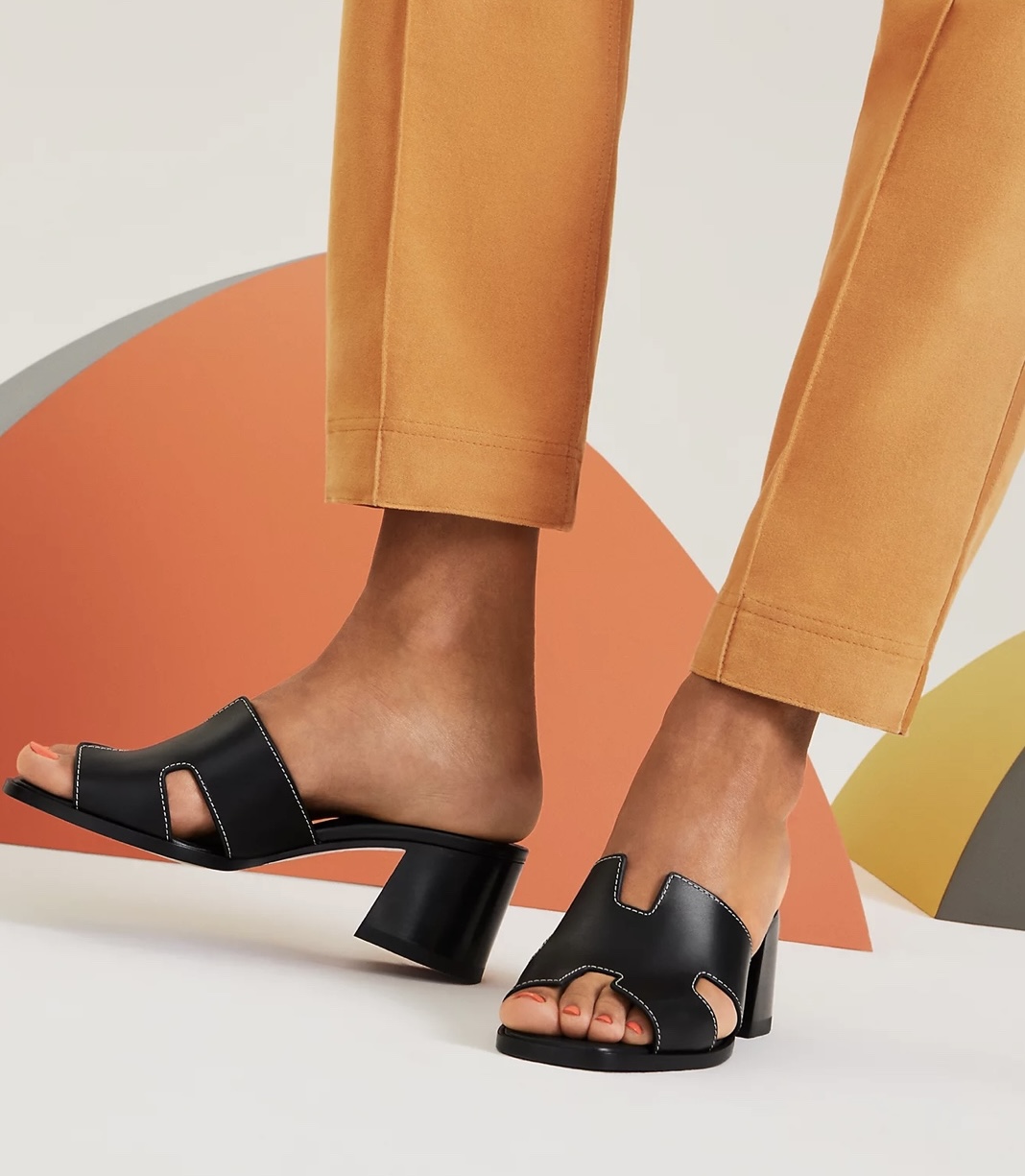 HERMES 에르메스 Helia 60 샌들(+Hand made)