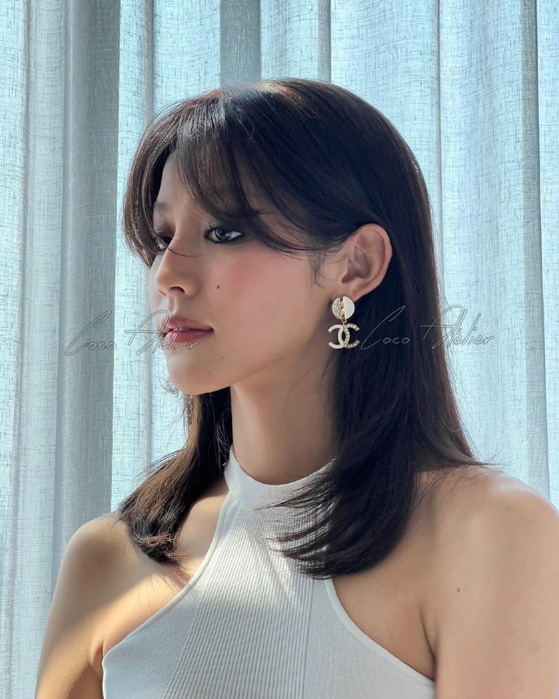 CHANEL 샤넬 CC 귀걸이