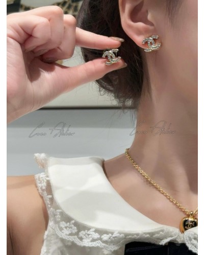 CHANEL 샤넬 CC 귀걸이