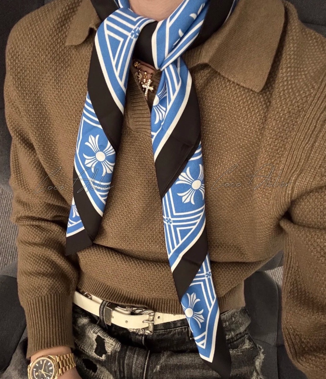 Chrome 크롬하츠 스카프