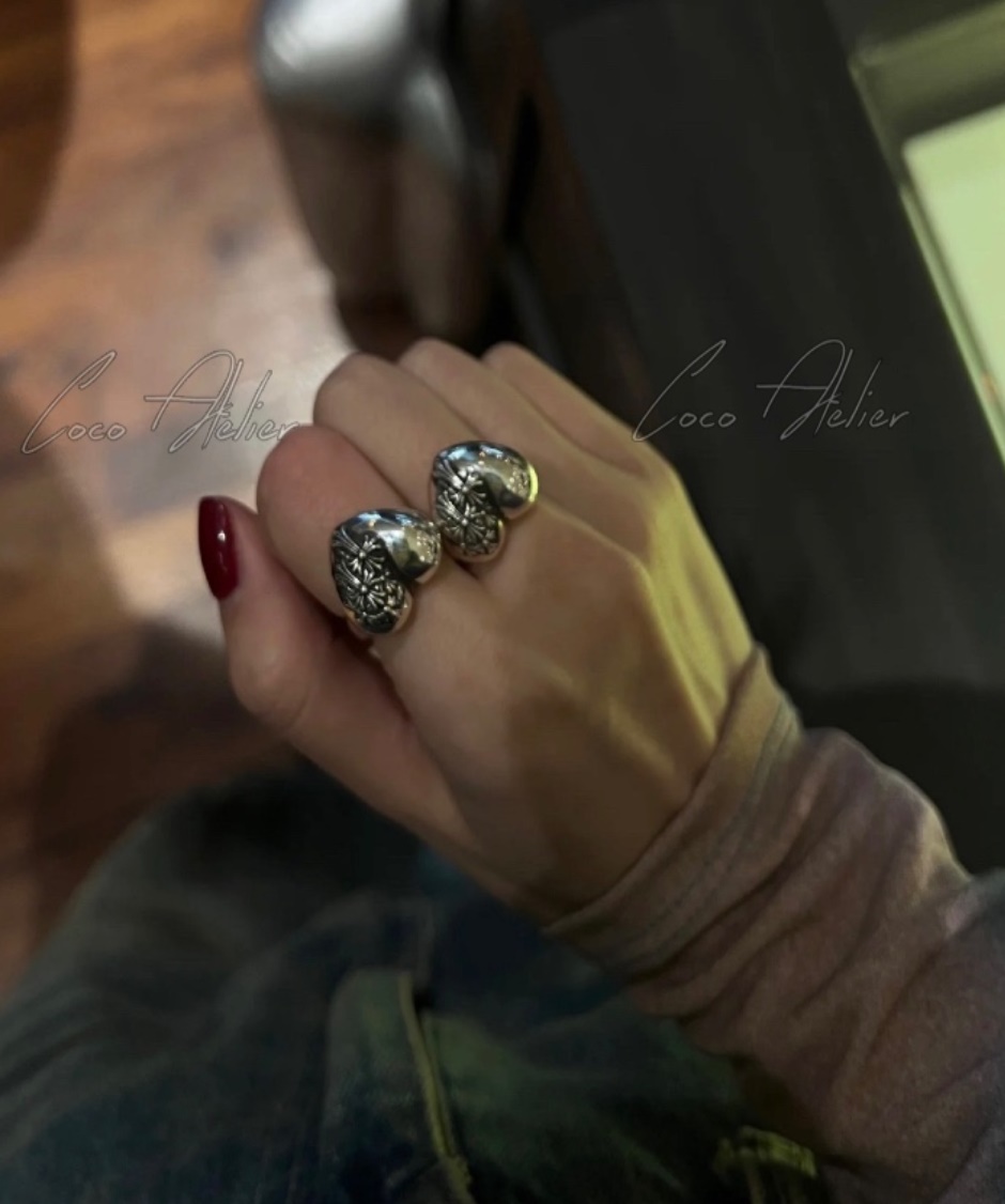 Chrome Hearts 크롬하츠 십자가하트 반지