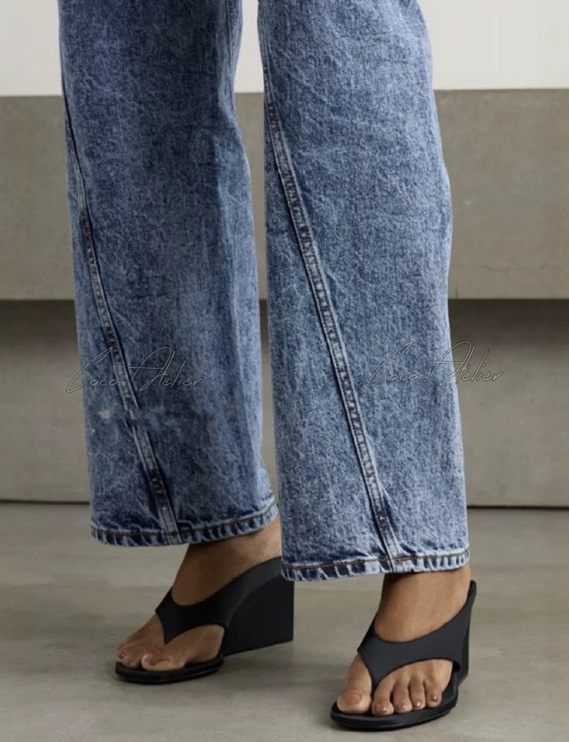 Alaia 알라이아 웨지힐 샌들