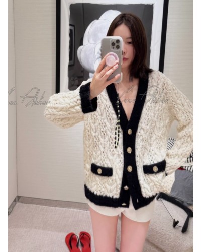 CHANEL 샤넬 cc 가디건