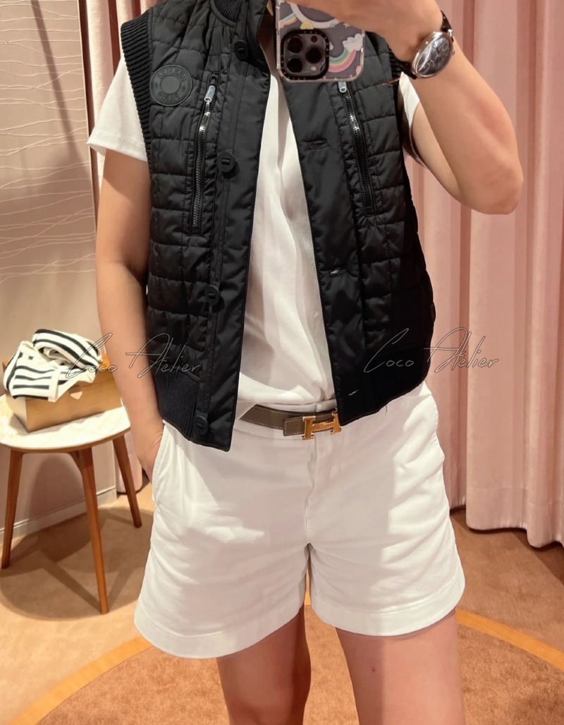HERMES 에르메스 경량 패딩 조끼