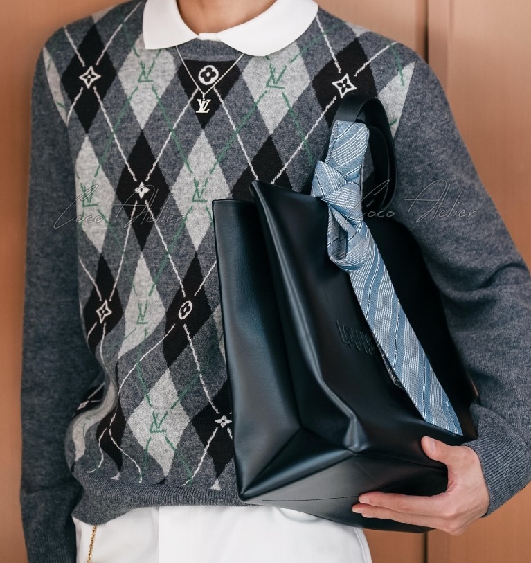 LV 루이비통 니고 콜라보 아가일 울 니트 스웨터 (남녀공용)