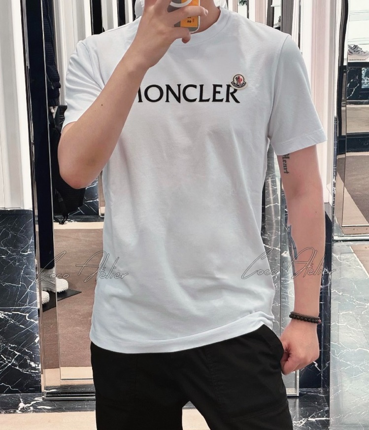 Moncler 몽클레어 로고 반팔 티셔츠 (남녀공용) +2color