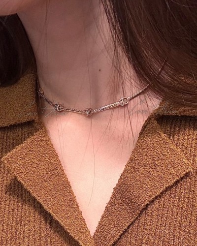 CHANEL 샤넬 CC로고 목걸이 (+3size)