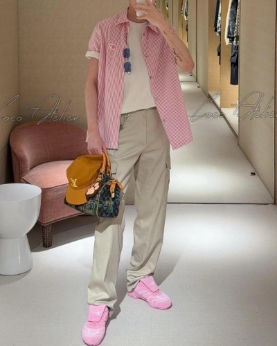 Louis Vuitton 루이비통 플라워 프린트 포플린 셔츠 (남녀공용)