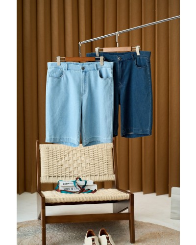 Loro Piana 로로 피아나 데님 숏츠 +2color
