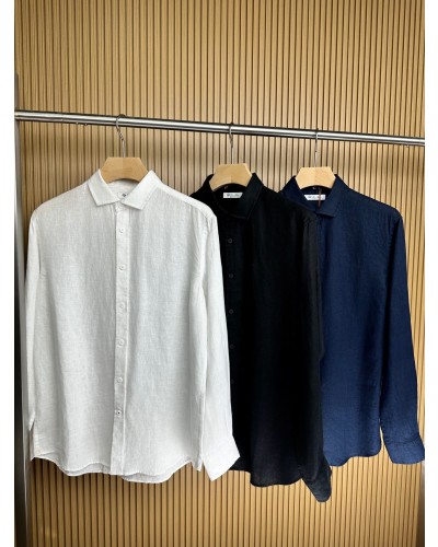 Loro Piana 로로 피아나 SS 신상 리넨 셔츠 +3color