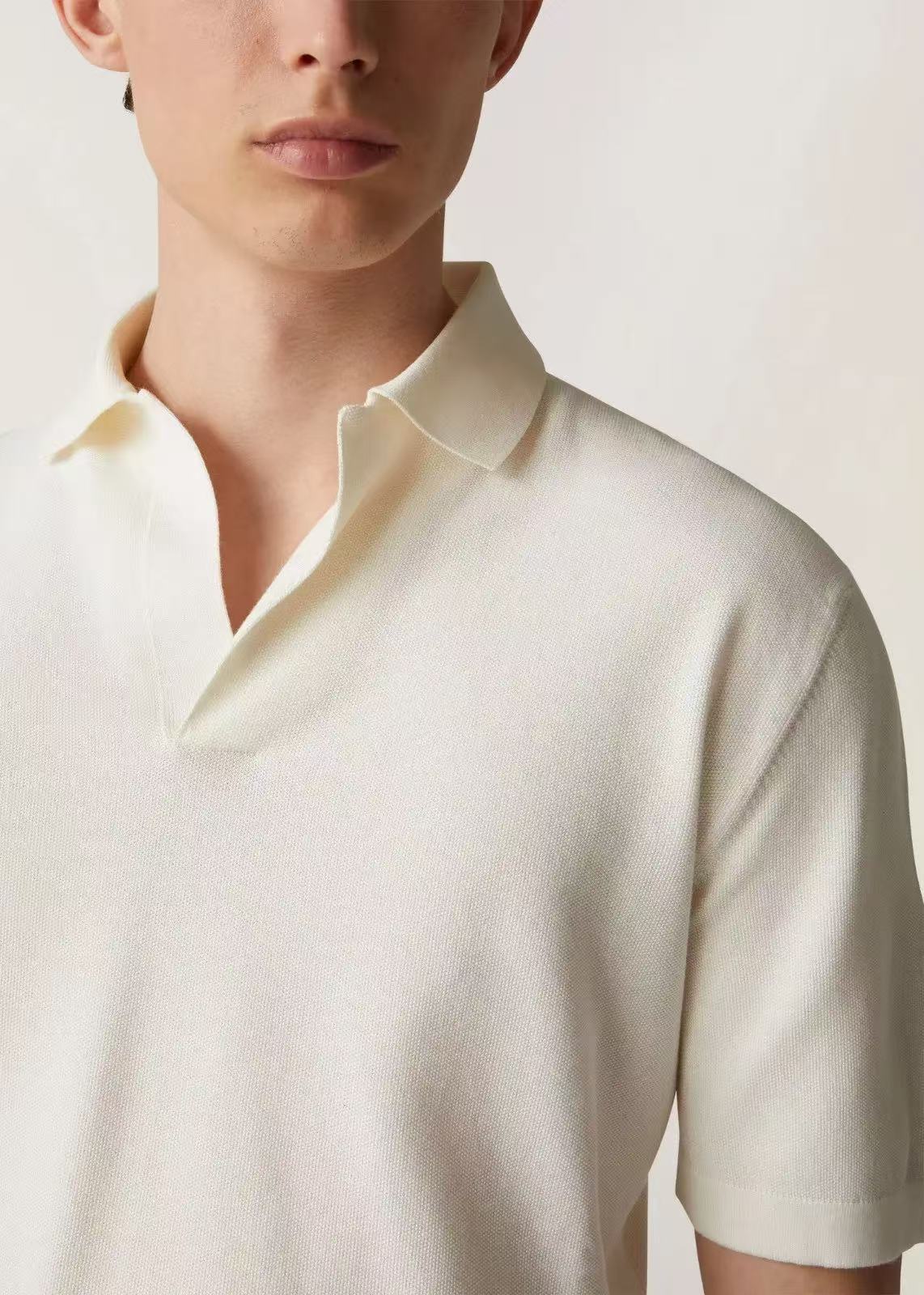 Loro Piana 로로피아나 신상 슬립온 니트 폴로 셔츠 +3color