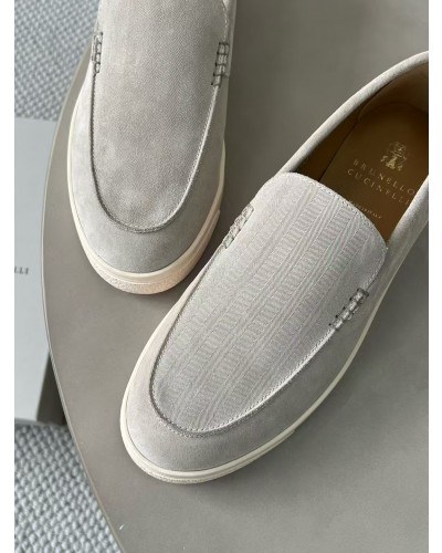 Brunello Cucinelli 브루넬로 쿠치넬리 스웨이드 로퍼 +7color
