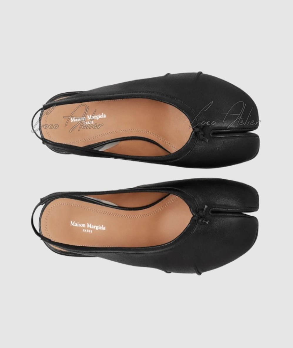 MM6 마르지엘라 타비 뉴 발레리나 슬링백