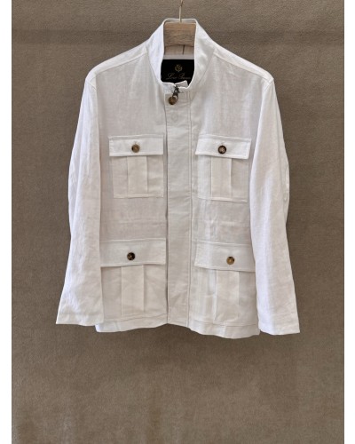 Loro Piana 로로 피아나 봄/여름 신상 순수 리넨 스탠드 칼라 자켓 +3color
