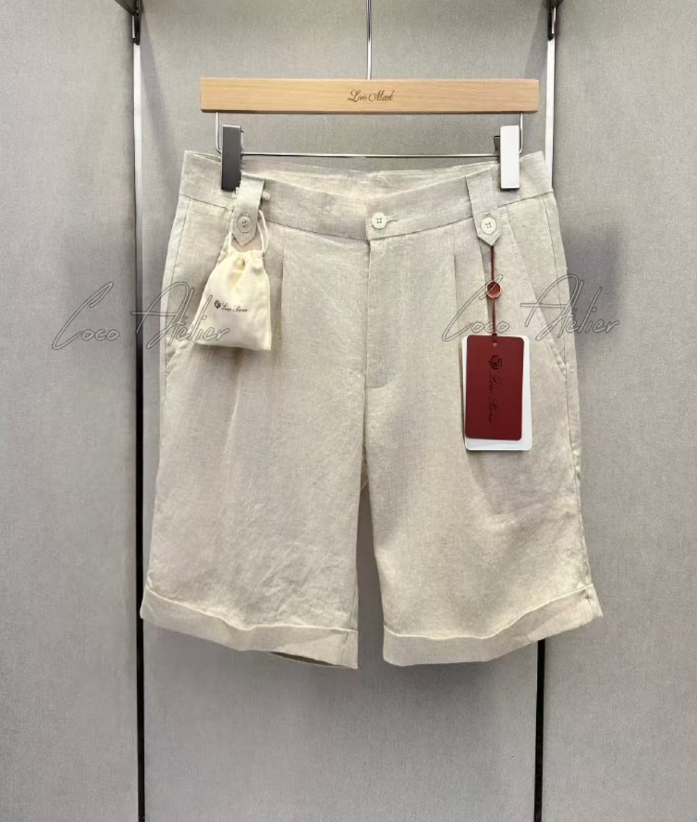 Loro Piana 로로 피아나 봄/여름 신상 남성 리넨 쇼츠 +4color