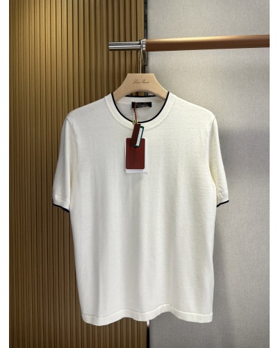 Loro Piana 로로피아나 라운드넥 반팔 티셔츠 +2color