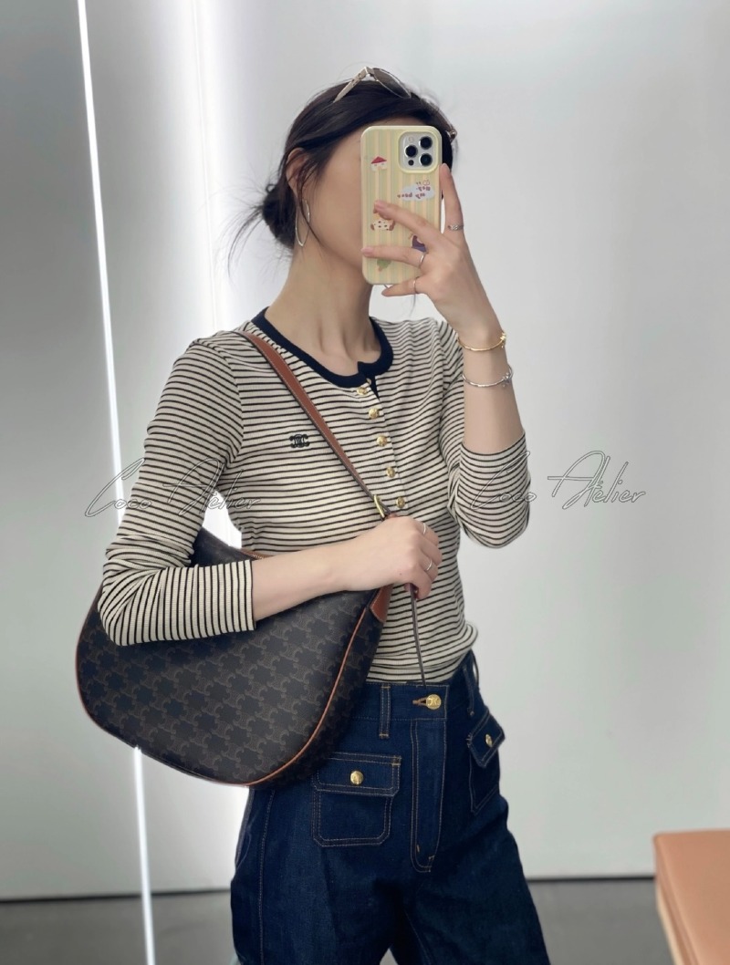CELINE 셀린느 스트라이프 티셔츠