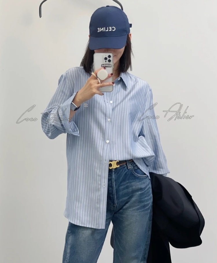 CELINE 셀린느 스트라이프 셔츠