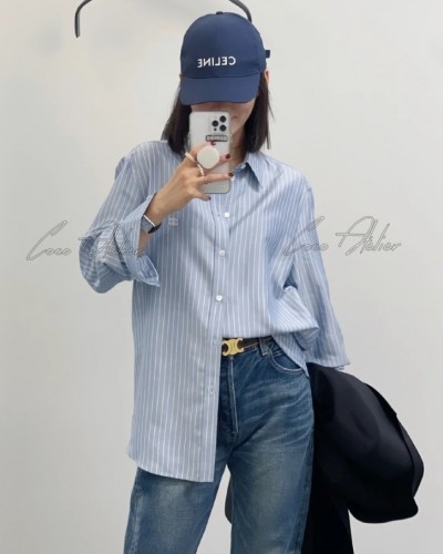 CELINE 셀린느 스트라이프 셔츠