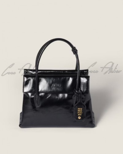 Miumiu 미우미우 솔리테르 광택 가죽 백