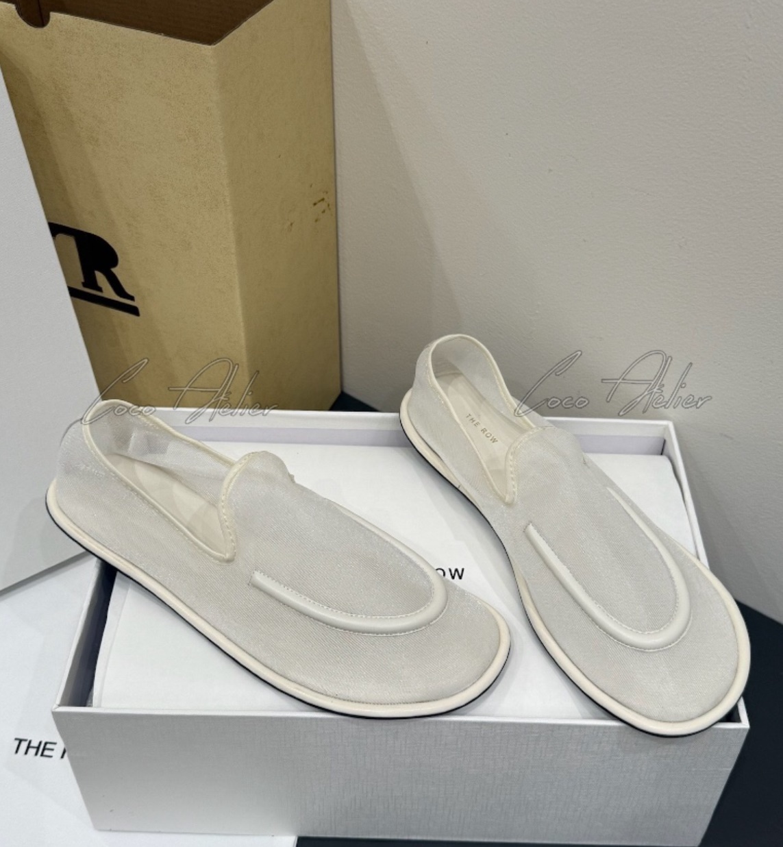 THE ROW 더로우 메쉬 카날 로퍼