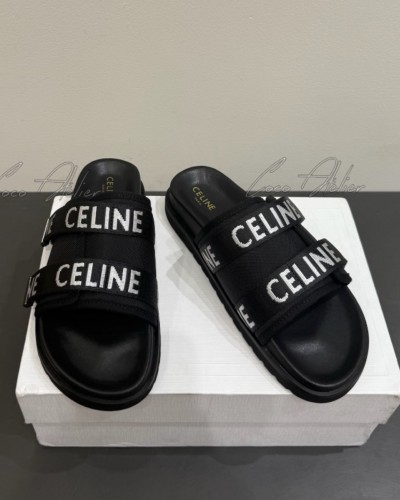 CELINE 셀린느 로고 샌들