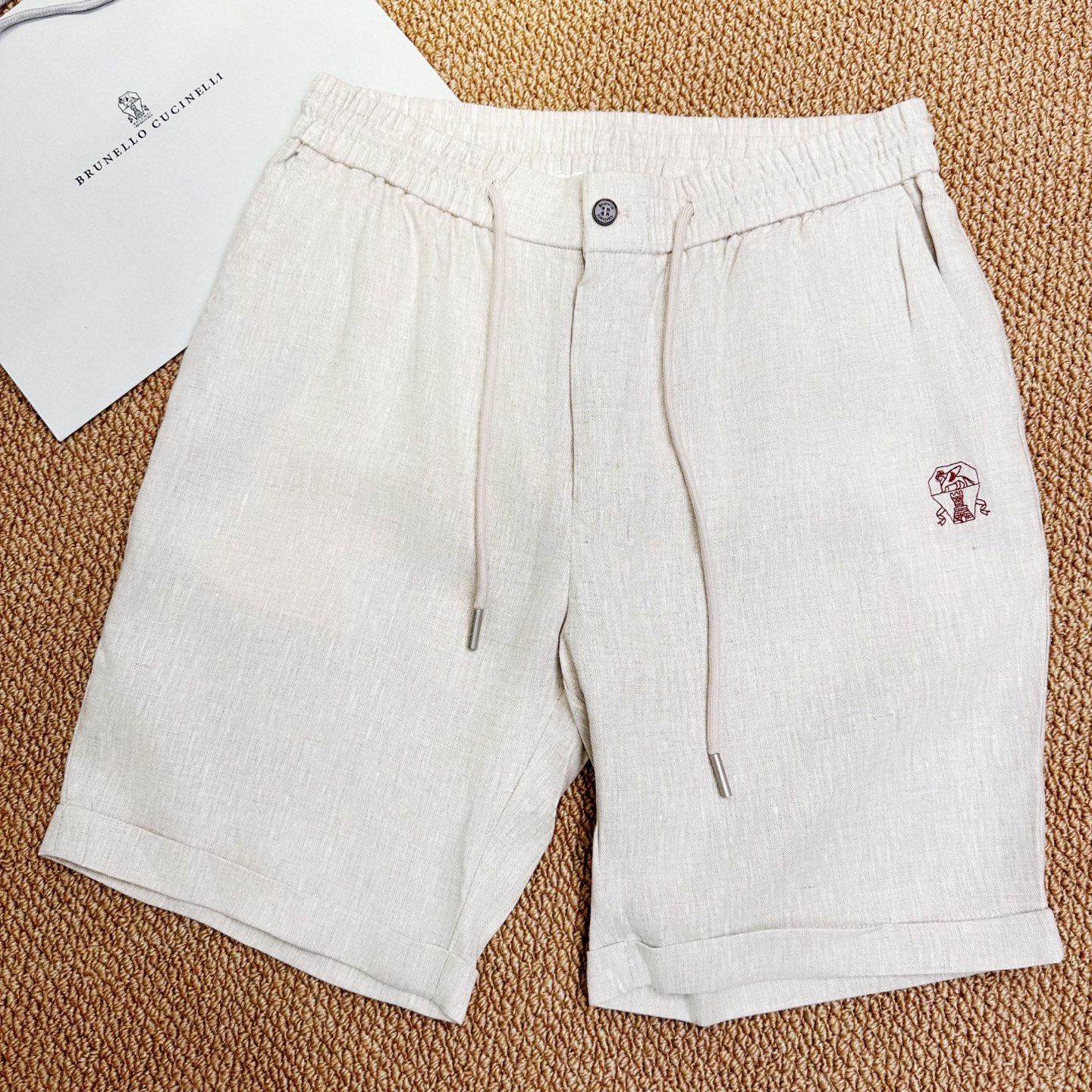 Brunello Cucinelli 브루넬로 쿠치넬리 린넨 숏 팬츠 +5color