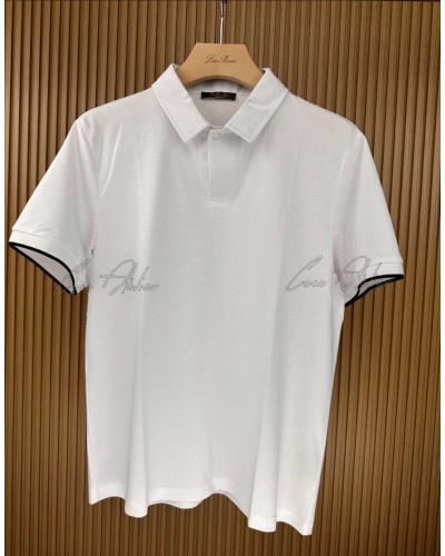 Loro Piana 로로피아나 비즈니스 캐주얼 피케 폴로 셔츠 +4color