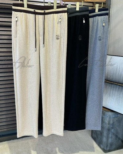 Brunello Cucinelli 브루넬로 고급 스포츠 캐주얼 팬츠 +3color