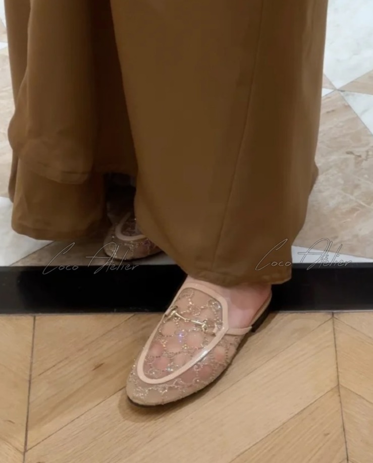 GUCCI 구찌 시스루 뮬