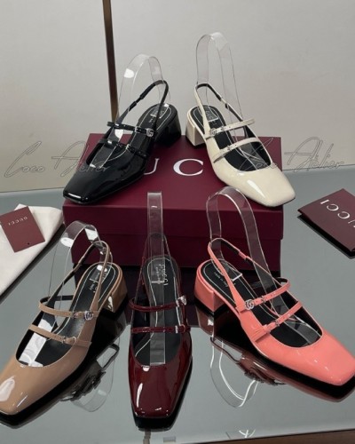 GUCCI 구찌 슬링백 펌프스