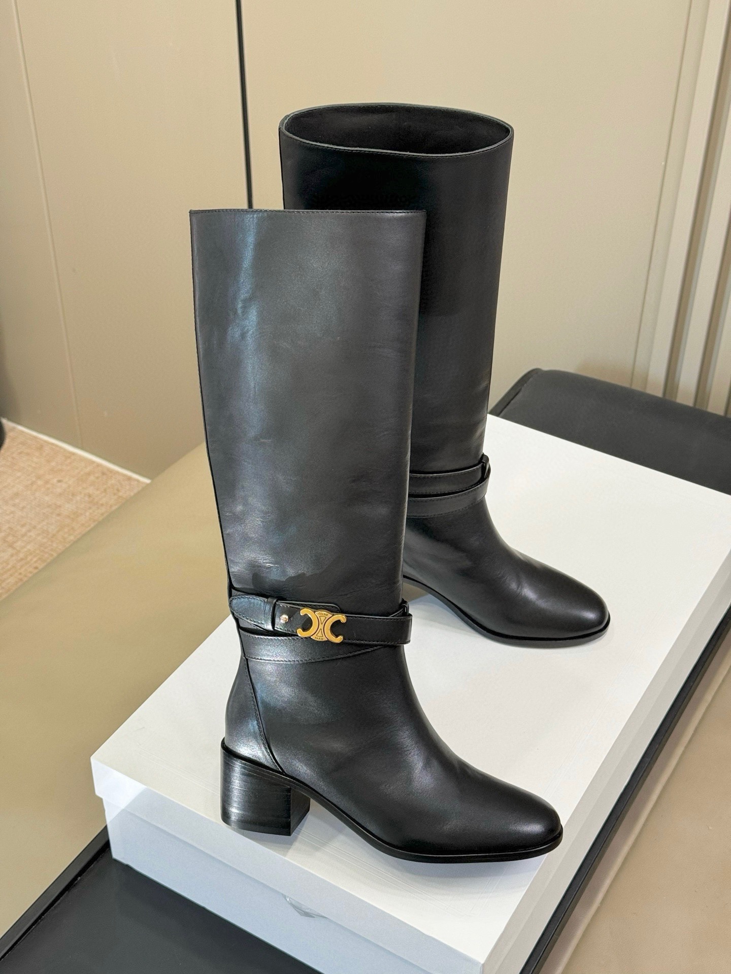 Celine 셀린느 트리오페 부츠